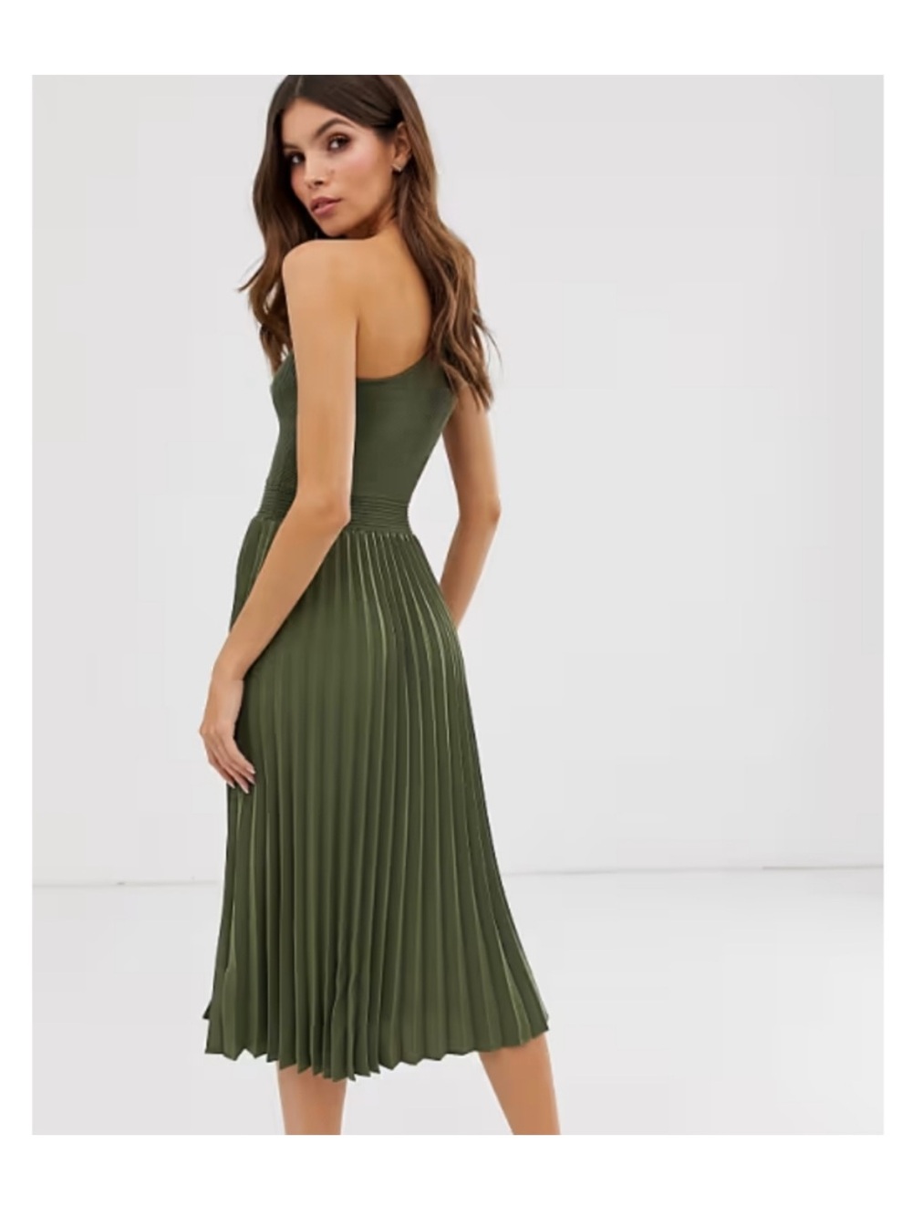 Ted Baker Pleated Midi Dress